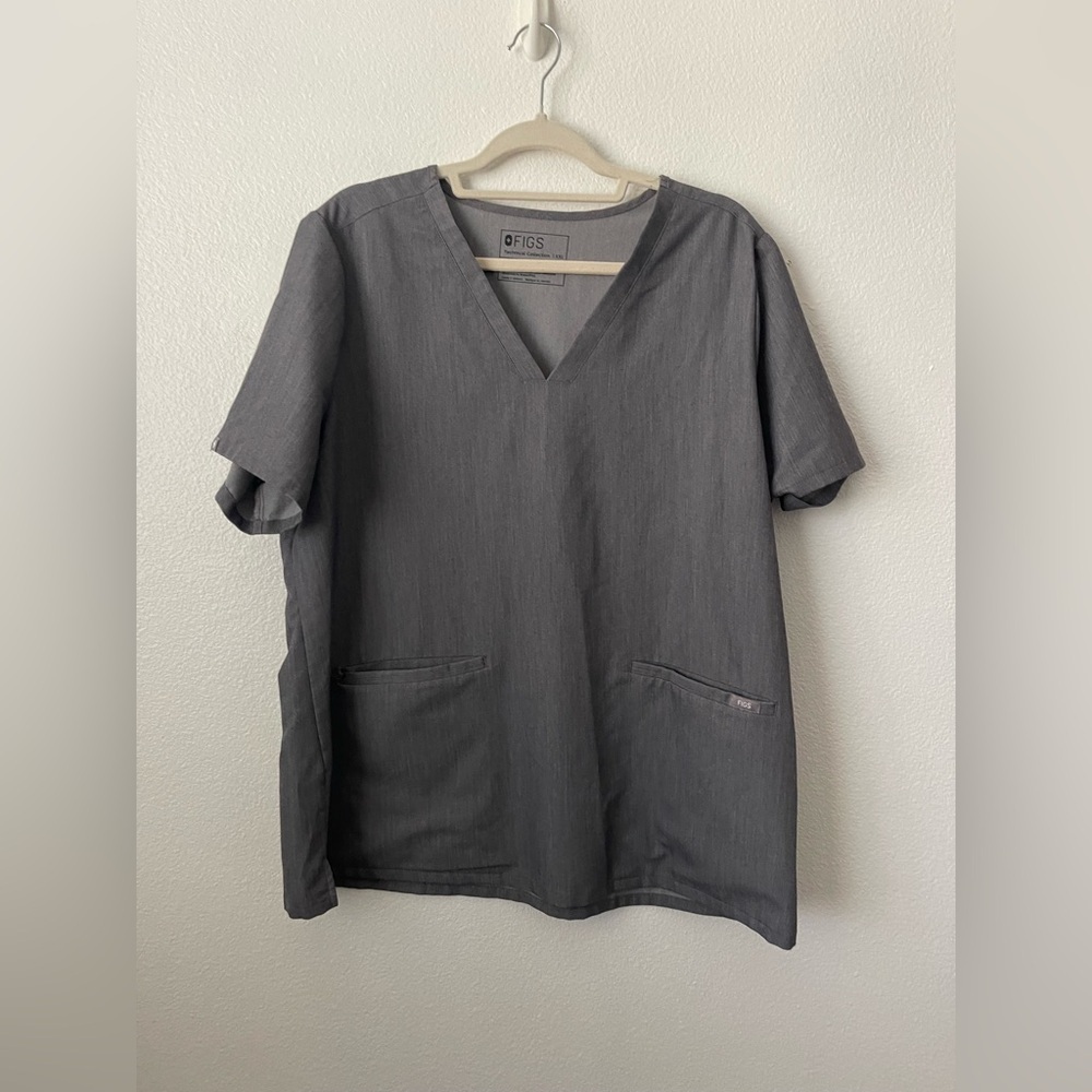 Figs Women's Technical Collection Scrub Top Sz XXL MEDICAL NURSE MedTech